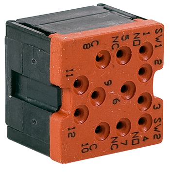 CONNECTOR BLOCK FOR 582RE5-XXX/RED