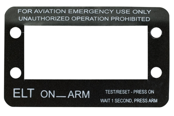 LABEL/ELT ARM FOR 452-0023/ HORIZONTAL