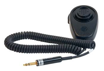 602T DYNAMIC AVIATION MICROPHONE - Hook loop hanger mount, 6' coil cord, PJ068 plug