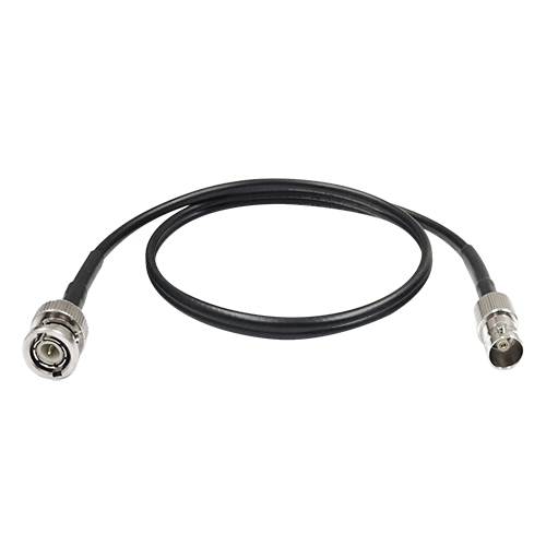 Coax Test Lead Cable | BNC-Male to BNC-Female, 6ft