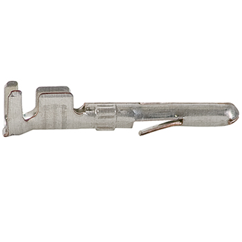 PIN/Male, 250V, MATE-N-LOK series. Phosphor Bronze material. For use with 24-18 gauge wire. ROHS compliant.