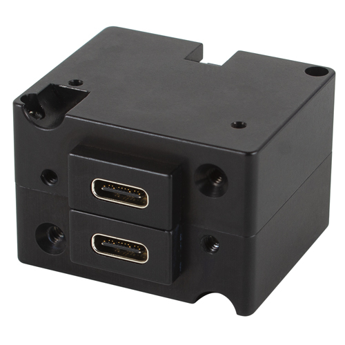 TA202 High Power USB Charging Port | Dual USB-C Connectors, Rear Power Connector