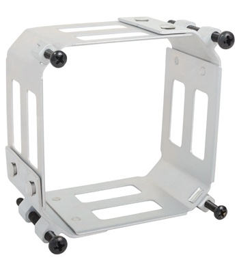 CLAMP/Arinc, square, size: 3.175 x 3.175, depth: 2, aluminum, anodized finish. Boeing certified. 