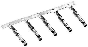 CONTACT SOCKET/Female, tin lead plating, MATE-N-LOK series. For use with 24-20 gauge wire.