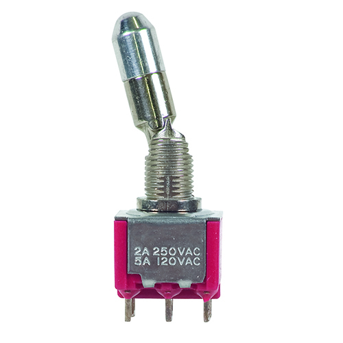 7000 Series Miniature Toggle Switch | Locking, SPDT, ON-ON