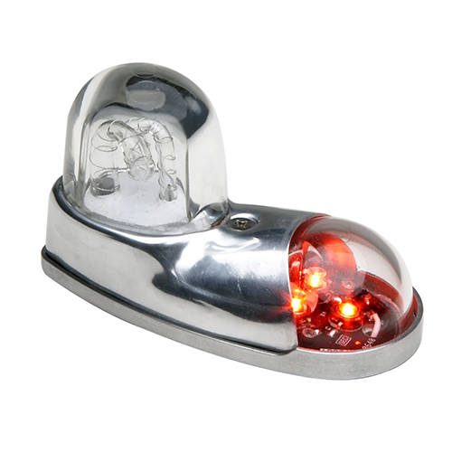 LED Anti-Collision Position Light / Strobe Assembly | Red, 28VDC, Forward Position