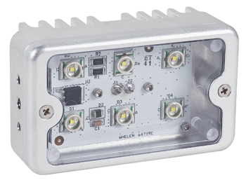 LED LIGHT/28V, 90 degrees, 2X3. 