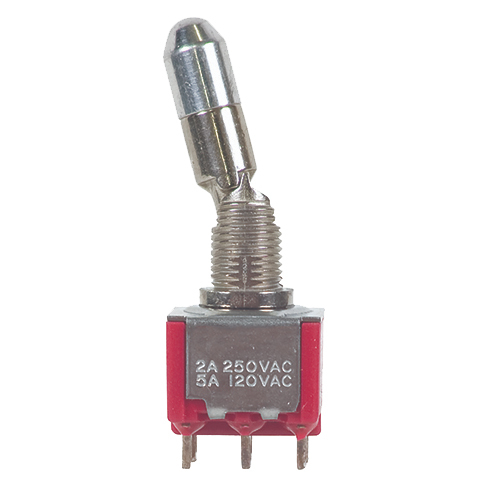 7000 Series Miniature Toggle Switch | Locking, 3PDT, ON-ON