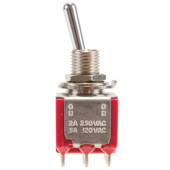 7000 Series Miniature Toggle Switch | 3PDT, ON-ON