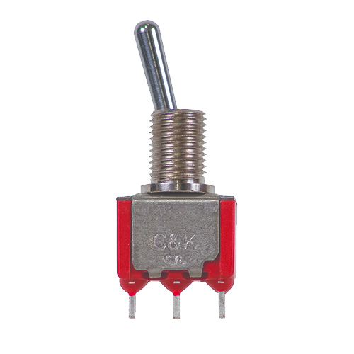 7000 Series Miniature Toggle Switch | 4PDT, ON-OFF-ON