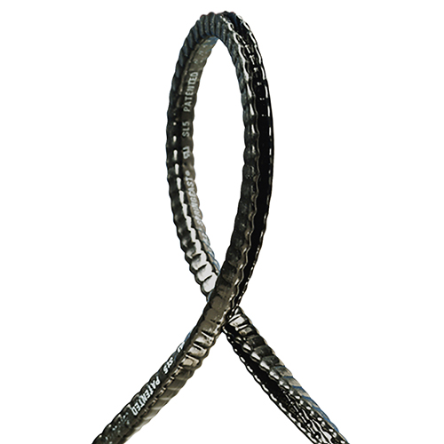 SpringFast® SL Series Grommet Edging | Black, 0.044–0.056 in Panel Thickness, 25 ft Reel