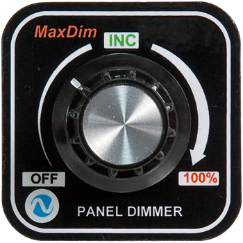 MaxDim Dimmer Control Unit | 12-35V, 15A, Ring Terminals