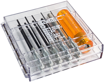 BALL POINT ALLEN HEX SOCKET SCREWDRIVER SET/Xcelite 11-piece Series 99, Includes handle and extension, Sizes .050, 1/16, 5/64, 3/32, 7/64, 1/8, 9/64, 5/32, 3/16
