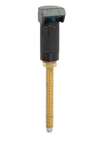 POST LIGHT ASSEMBLY/With connector nut. A350CN-IW-BK-LG-6/6V