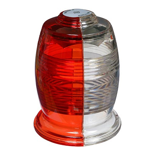 A470A Series Lens Assembly | Red White Split, RFI Shielded