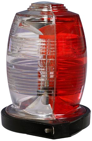 REMOTE STROBE HEAD ASSEMBLY/Red and white 