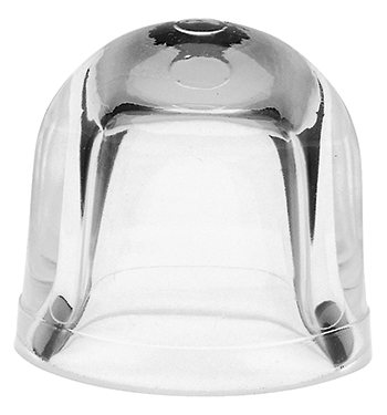 GLASS LENS/Clear, for use with A610 flashtube. 