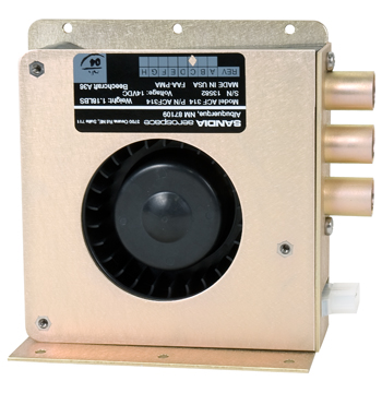 ACF 328 Cooling Fan | 28VDC, 3-Port