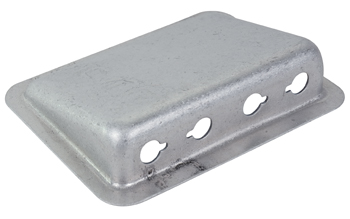 SURFACE MOUNT JACK HOUSING/Aluminum, no paint. Height: 1.13 Width: 3.75 Length: 5