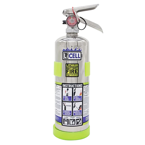 AH Series Handheld AVD Fire Extinguisher | 2 Liter, Stainless Steel, Refillable