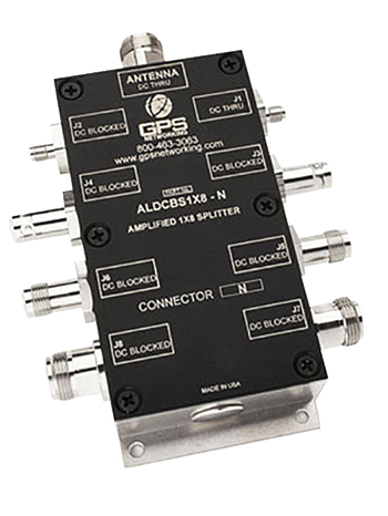 AMPLIFIED ANTENNA SPLITTER/With N connector.