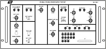 EMERGENCY POWER SUPPLY TEST PANEL