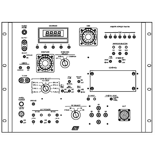 ASI-376-1 VOR/ILS Test Panel