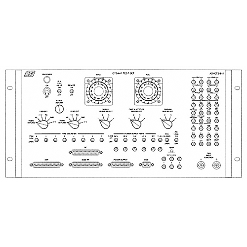 Radar Receiver, Transmitter, & Transmitter Test Panel / RTA-84X & RTA-85X