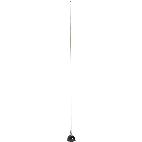 ANTENNA/VHF communications, 108-512 MHz. For use on surface vehicles, includes: 17' cable and PL-529 connector.