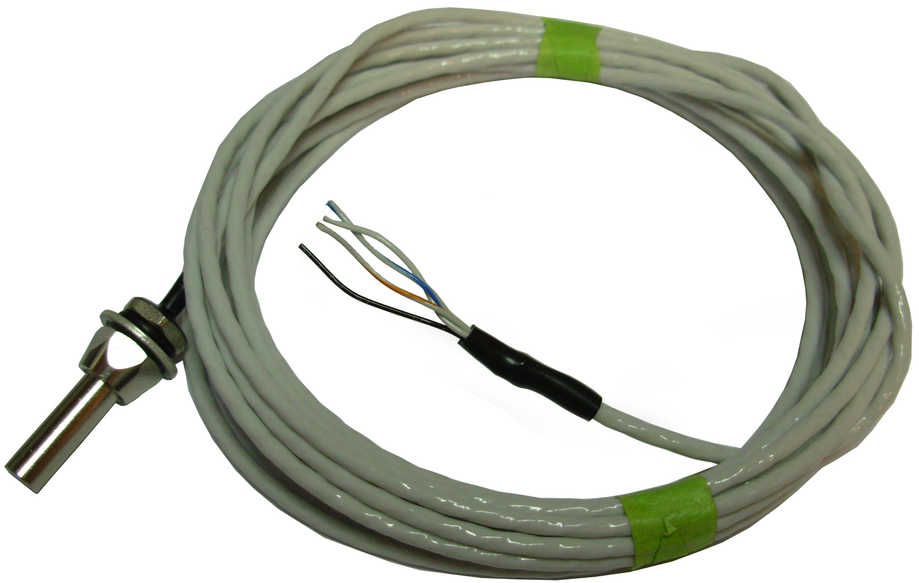 C307P TEMP PROBE/7FT RED/BLACK TWISTED/ANALOG