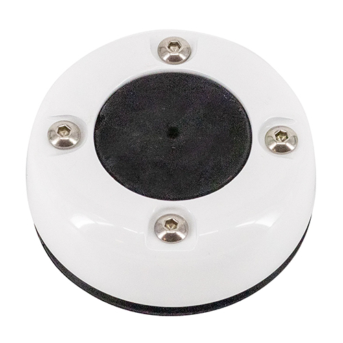 Standard Vertical Cable Seal | Fits Cables up to 1.08-inch, Connectors up to 1.38-inch, White Stainless Steel