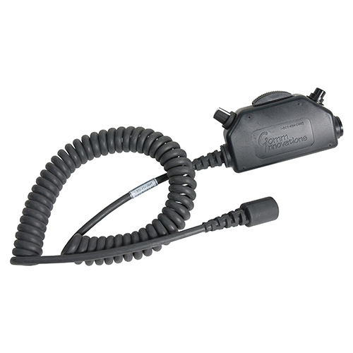 CIX300 Series Switch & Cable Assembly | ICS, PTT, Mic Lo, 6' Coil, L Clip, MS3476W10-6P Plug?