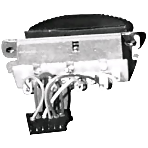 MOM LOCK SLIDE SWITCH/BLACK CAP/TEFLON WASHER/PRE BUSSED FOR MIC INTERRUPT ONLY OR ICS-ICS KEY W/O MIC INTERRUPT