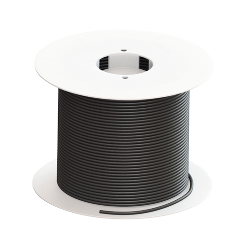 TEST LEAD WIRE/Silicone Jacket/Black/50 Meter Spool