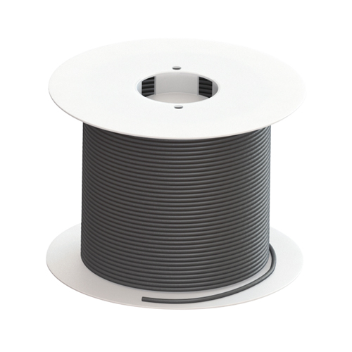 Test Lead Wire | Black, 50 meter spool, 50 gauge, ROHS compliant