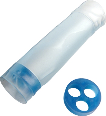MULTI WIRE SPLICE/Sealing Sleeve, blue. Inside diameter: 14.22 mm Recovered Diameter: 12.7 mm Length: 58.42 mm