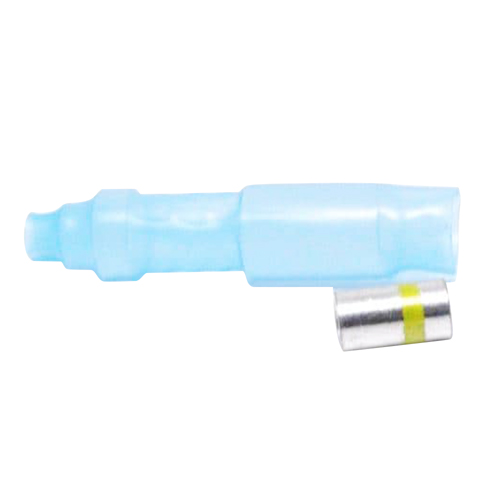 MULTI WIRE SPLICE/Sealing Sleeve, yellow, maximum temperature +150 degrees Celsius. Recovered Diameter: 2.413 mm Inside Diameter: 4.57 mm Length: 27.94 mm