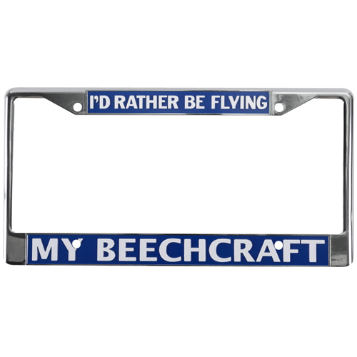LICENSE FRAME/IRBF BEECH
