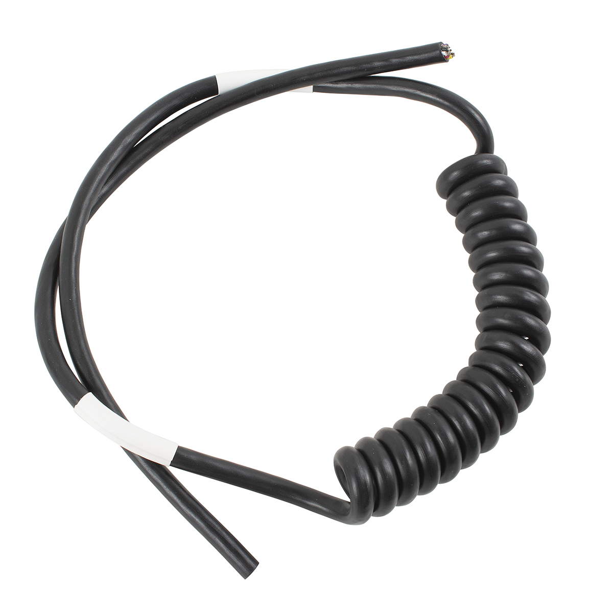 18 Conductor Coil Cord | 22 AWG, 6 in Pigtail