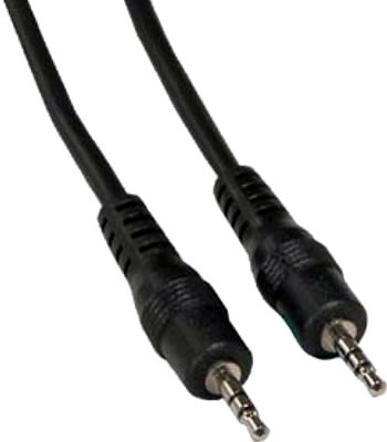 HEAD PHONE CABLE ASSEMBLY/Male connector, 2.5 mm, 6'