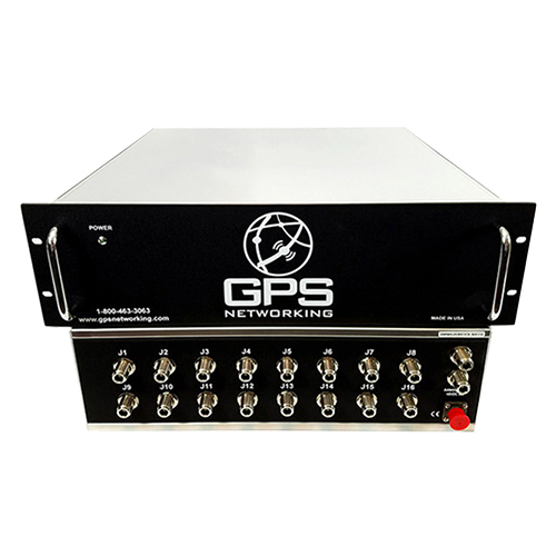 RACK MOUNT AMPLIFIED SPLITTER/2 antenna input, 16 output