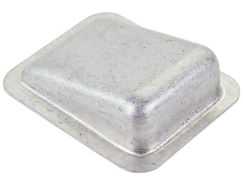 HOUSING/No holes/Bare aluminum, no finish