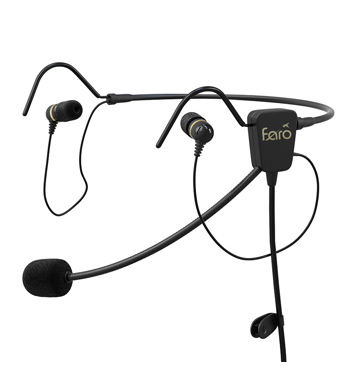 Faro™ Air In-Ear Headset | Air Bus XLR-5 Connector