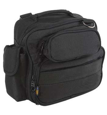 FlightLine Deluxe Pilot Headset Flight Bag | Black