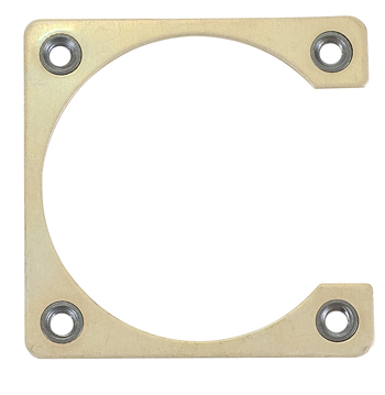 NUT RING/Shell size 24, 6-32 Aluminum alloy-anodized, self locking nut, steel cadmium plated.