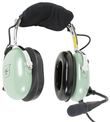DAVID CLARK HEADSET/HELICOPTER/M-7A AMPLIFIED ELECTRET MIC/5' COIL CORD/U-174/U PLUG/NRR 24dB