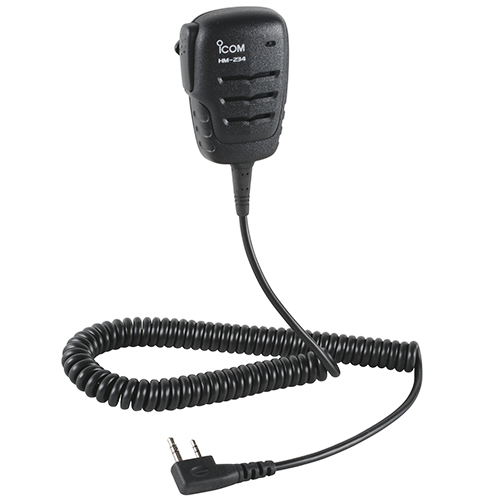 HM-234 Handheld Speaker Microphone | 2-pin Right Angle Connector