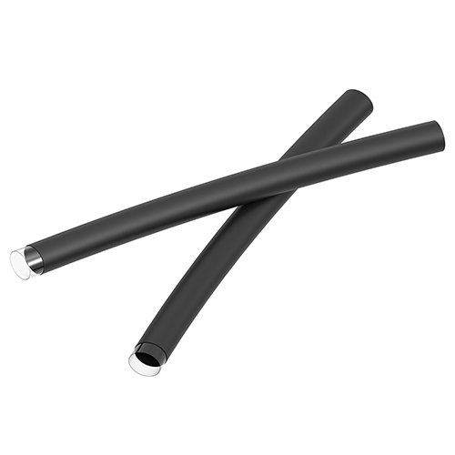 HEAT-SHRINK TUBING, 4:1, 24MM, BLACK; Shrink Ratio:4:1; I.D.  Black. 4 foot sticks