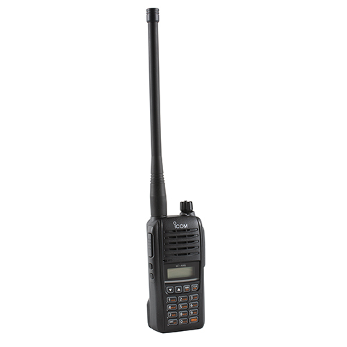 IC-A16B VHF Air Band Handheld Transceiver Radio | Bluetooth®, Communications Only, DTMF Keypad
