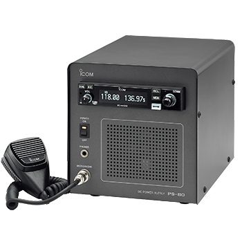 IC-A220 Airband Transceiver | with PS-80 Base Station
